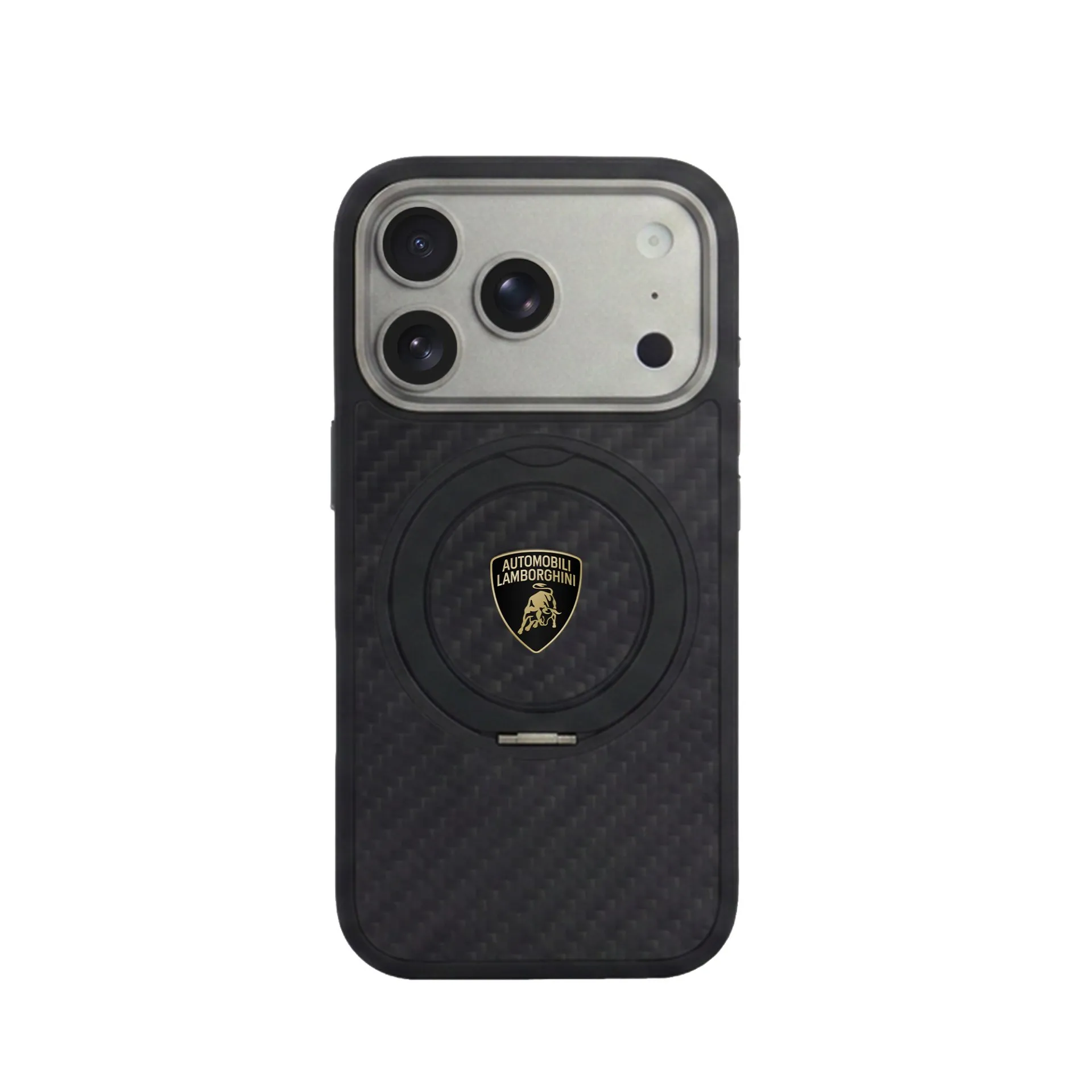 iPhone 18/17 Pro 通用款 碳纖帶磁吸支架手機殼 - TE/D4